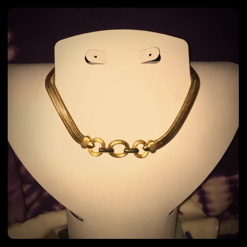 Vintage golden Liz Claiborne necklace
